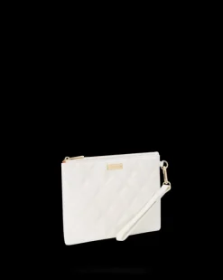 RIVIERA LE BLANC GOLD  CHAIN SHARK CROSSOVER CLUTCH