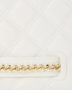 RIVIERA LE BLANC GOLD  CHAIN SHARK CROSSOVER CLUTCH
