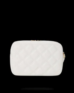 RIVIERA LE BLANC GOLD CHAIN SHARK TOILETRY BAG