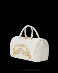 RIVIERA LE BLANC GOLD CHAIN SHARK MINI DUFFLE
