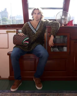 ROMEO AIR ITALIA SHARK TOILETRY BAG