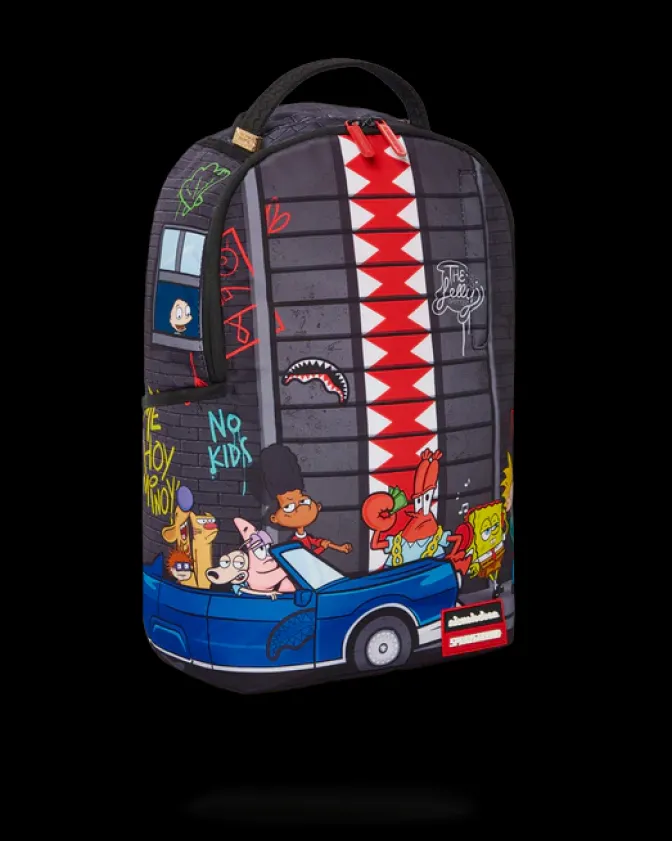 90s NICK VERTICAL SHARK BACKPACK (DLXR)