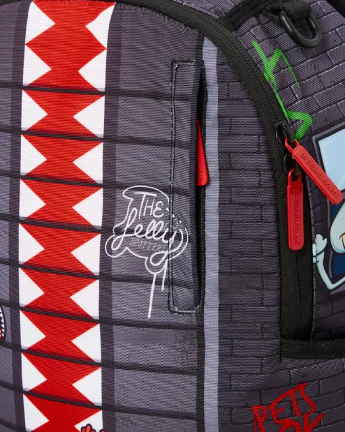 90s NICK VERTICAL SHARK BACKPACK (DLXR)