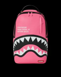 SHARK CENTRAL (PINK) BACKPACK (DLXV)