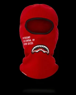 SHARK CENTRAL SKI MASK (RED)