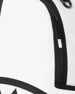 SHARK CENTRAL SPLIT BACKPACK BLK/WHT (DLXV)