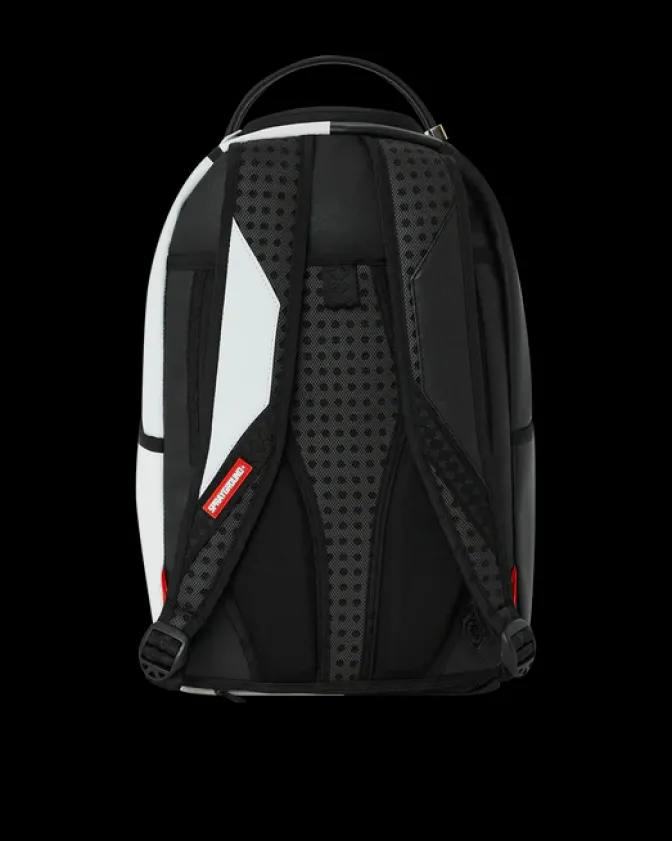 SHARK CENTRAL SPLIT BACKPACK BLK/WHT (DLXV)