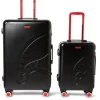 SHARKITECTURE MOLDED 2 PC LUGGAGE SET