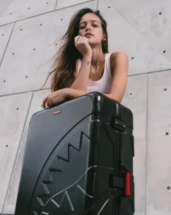 SHARKITECTURE MOLDED 29u201d FULL-SIZE LUGGAGE