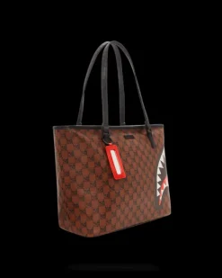 SHARKS AND SKULLS TOTE