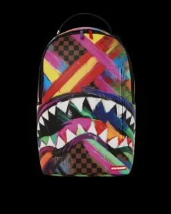 SHARKS IN PARIS CITY STREAKS BACKPACK (DLXV)