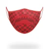 SHARKS IN PARIS (RED) FORM-FITTING MASK