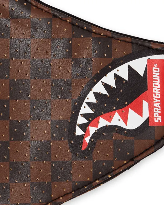 SHARKS IN PARIS VEGAN LEATHER FACE MASK