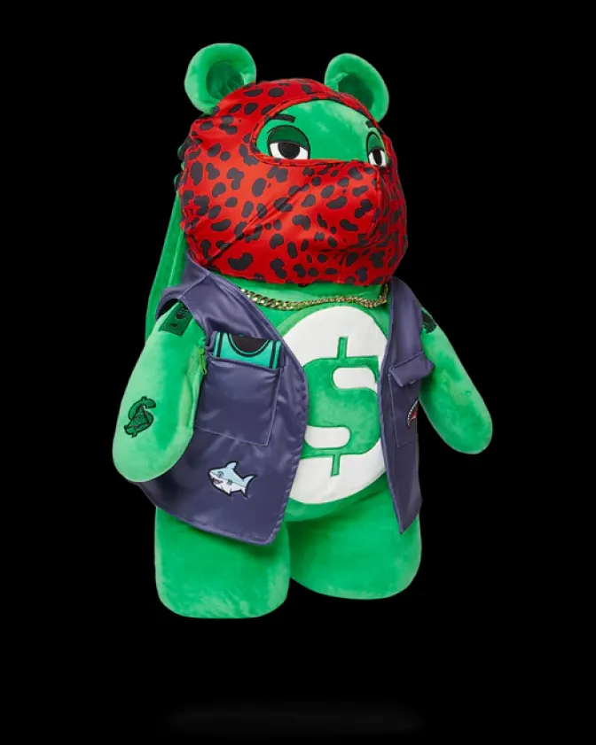 SKI MASK THE BEAR - MONEYBEAR TEDDYBEAR BACKPACK