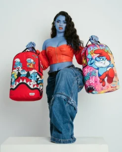 SMURFS SHARK BOUNCE BACKPACK