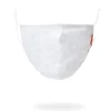 SNOW LEOPARD POLYESTER FACE MASK