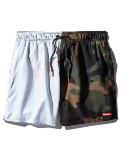 SPLIT BITE CAMO SHOTO SWIM TRUNKS