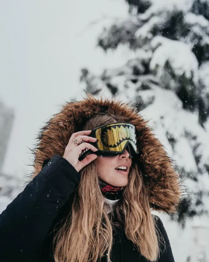 SPRAYGROUND SHARK GOGGLES WITH 3 INTERCHANGEABLE LENS
