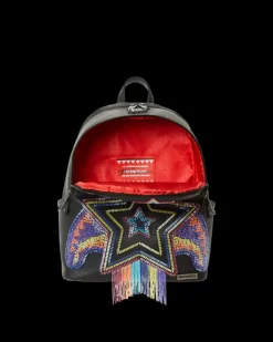 STAR RACER A.I.7 SANDFLOWER COLLAB BEADED SAVAGE BACKPACK