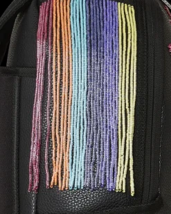 STAR RACER A.I.7 SANDFLOWER COLLAB BEADED BACKPACK