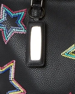 STAR RACER A.I.7 SANDFLOWER COLLAB BEADED TOTE