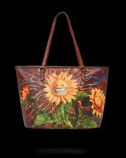 SUNFLOWER GRIN RON ENGLISH COLLAB TOTE