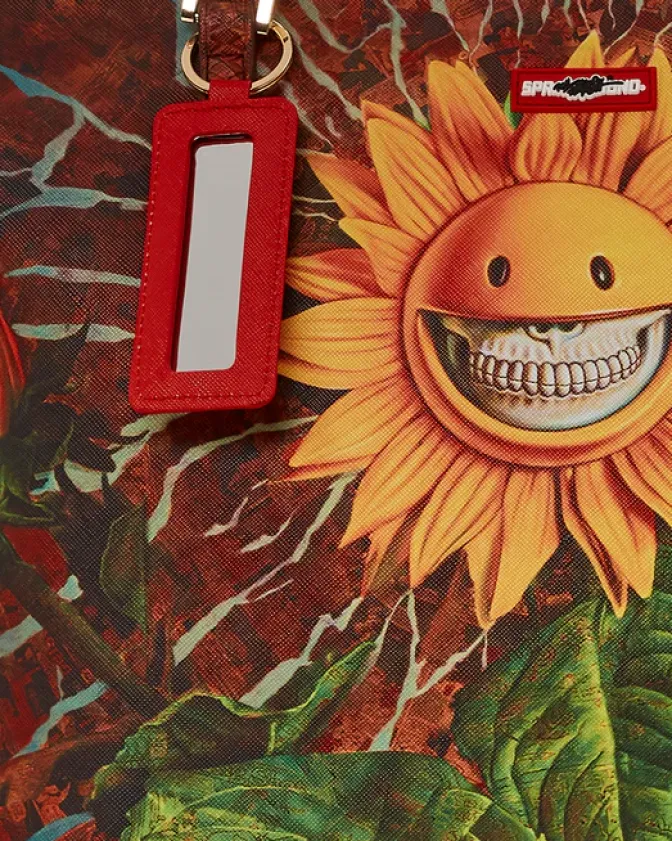 SUNFLOWER GRIN RON ENGLISH COLLAB TOTE