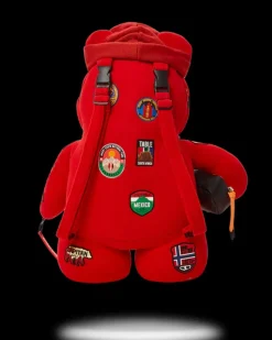 THE GLOBAL EXPEDITION MONEYBEAR TEDDYBEAR BACKPACK