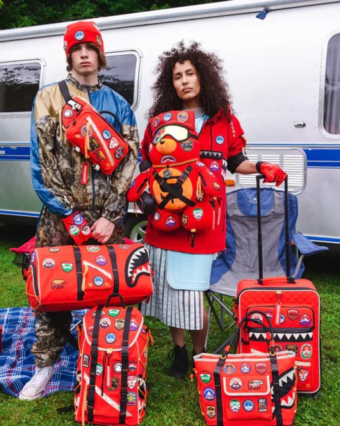 THE GLOBAL EXPEDITION MONEYBEAR TEDDYBEAR BACKPACK