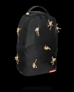 THE LOST IN SPACE BACKPACK (10 3D GOLD METAL ASTRONAUTS)