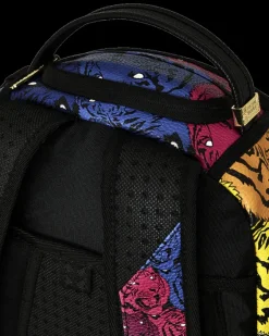 TIGER ROAR GOLD PLATED BACKPACK