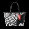 TRIPPY CHECK TOTE