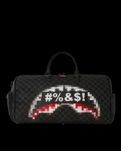 'WHAT THE BEEP' SHARK DUFFLE