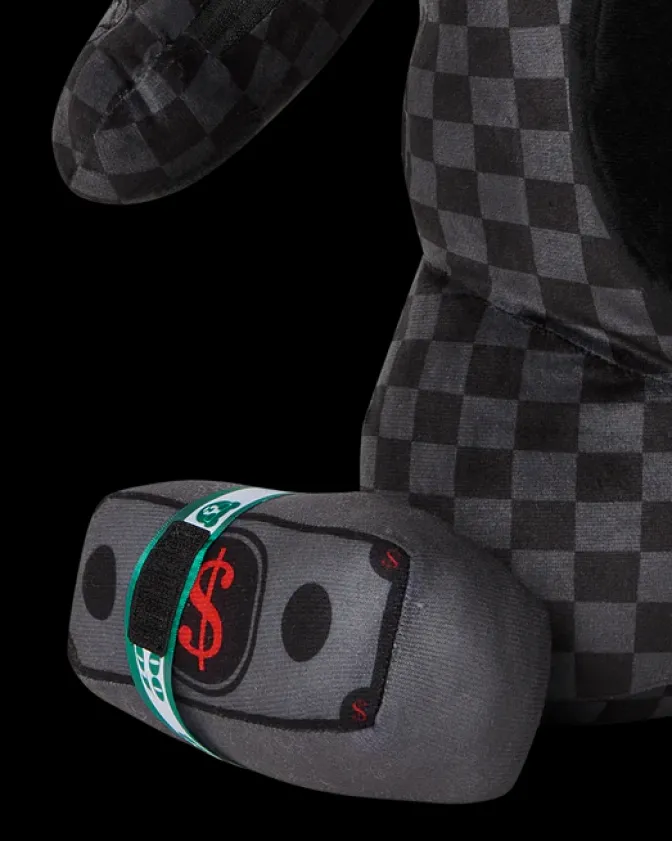 'WHAT THE BEEP' SHARK MONEYBEAR TEDDYBEAR BACKPACK