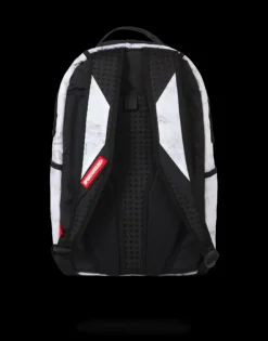 WHITE MARBLE BACKPACK