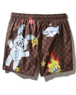 WTF SHARK SHOTO SWIM TRUNKS