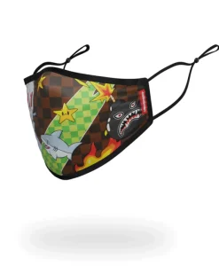 WTF THUNDER SHARK FACE MASK