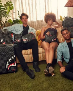 XTC GREY SHARKS IN PARIS JETSETTER CARRY-ON LUGGAGE